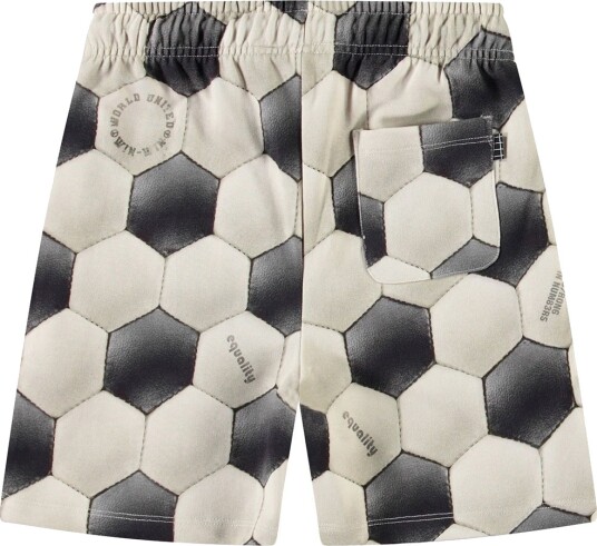 Molo Shorts   Adian   Fotballstøy   Molo   8 år (128)   Shorts Grå Hvit