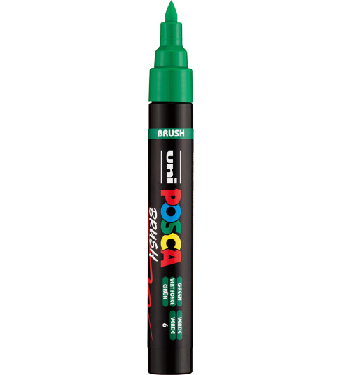 Posca Posca Brush PC 5BR Green