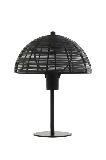 Light & Living Bordlampe Klobu Sort H33cm Light & Living Bordlampe Klobu Sort H33cm