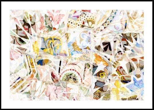 Mosaic of Barcelona 19 Plakat Plakat / 100x150cm