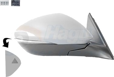 Sidespeil VAN WEZEL 0125826