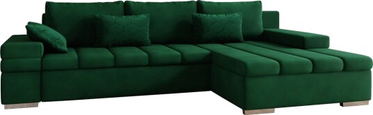 Naoma Sovesofa med Divan 4 sits Grønn