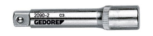 Gedore 1/4" Pipenøkkel Forlenger 55 mm i Krom-Vanadiumstål Gedore 1/4" Pipenøkkel Forlenger 55 mm i Krom-Vanadiumstål