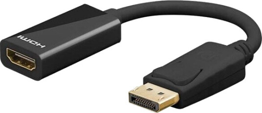 Pro DisplayPort til HDMI Adapter 4K, 0,1 m Svart Pro DisplayPort til HDMI Adapter 4K, 0,1 m Svart