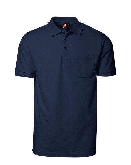 Id PRO Wear Poloskjorte m. Lomme til Herre Blå