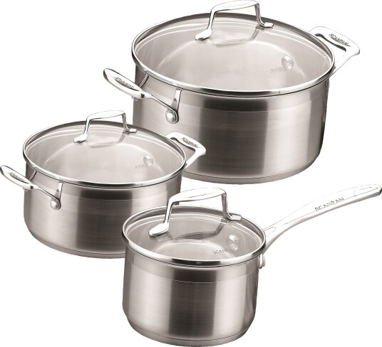 Scanpan Impact grytesett 3 deler Scanpan Impact grytesett 3 deler