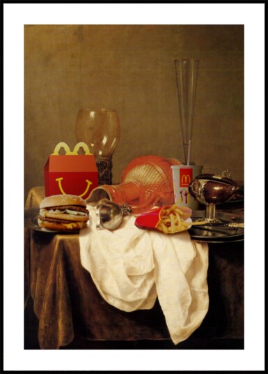 Old Master Fast Food Plakat / 100x150