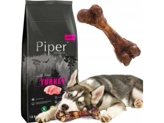 Dolina Noteci Piper Junior Med Kalkun Tørfoder Til Hunde 12 kg Dolina Noteci Piper Junior Med Kalkun Tørfoder Til Hunde 12 kg