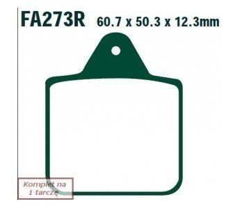 Bremseklosser EBC Brakes FA273R