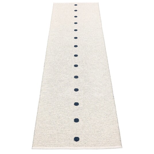 Pappelina Peg matte 70x280 cm dark blue / vanilla