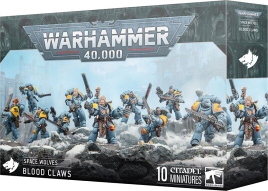 Games Warhammer 40K Space Wolves - Blood Claws