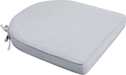 Nordstrand Home Sittepute til hagestol   48x49 cm   6 cm tykk   Grå hagepute   Nordstrand Home