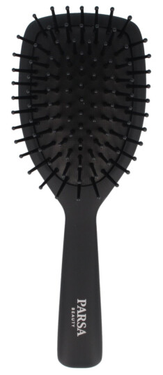 Parsa Carbon Antistatic Paddle Brush Svart S Parsa Carbon Antistatic Paddle Brush Svart S