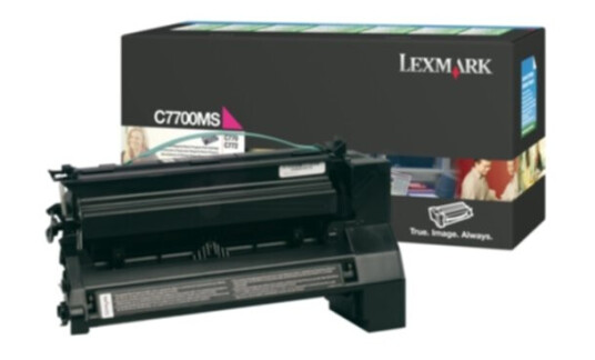 Lexmark C7700MS Tonerkassett magenta 6.000 sider return