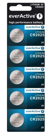 Pricenet Bateria everActive litowa CR2025 blister 5szt.