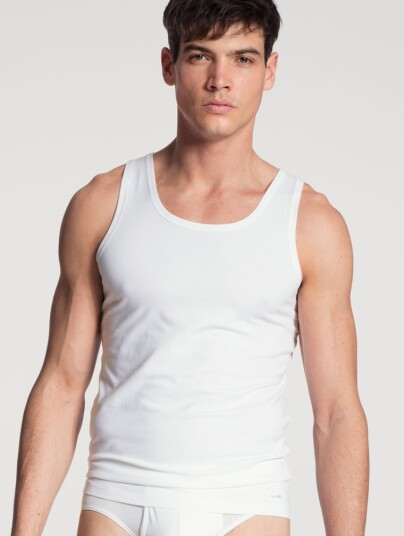 Calida Menn Cotton Code Tank Top S