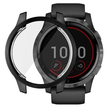 Hat Prince Garmin Venu 2 TPU-Deksel med Skjermbeskytter - 45mm - Svart