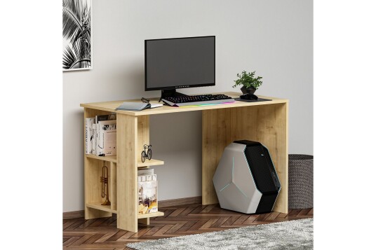 Alyasmin Skrivebord 120x60 cm Blå Hanah Home