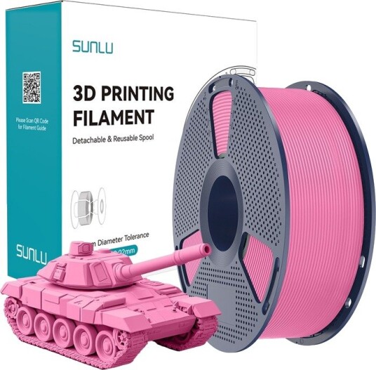 Sunlu High-Speed PLA+ Filament Rosa 1,75 mm 1 kg