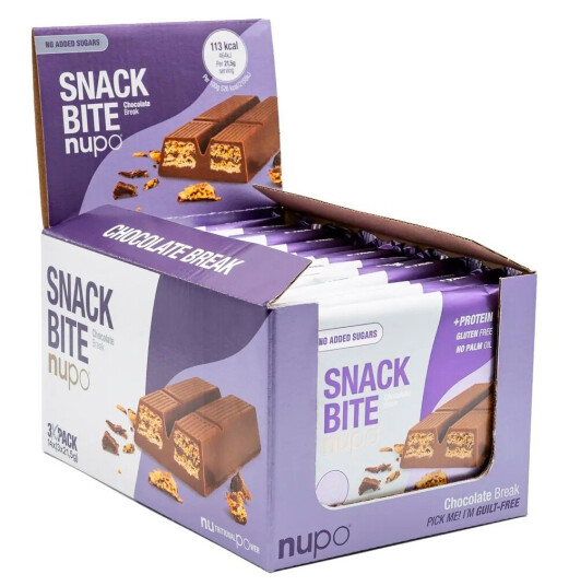 Nupo Snack Bite Chocolate Break 14 pcs Nupo Snack Bite Chocolate Break 14 pcs
