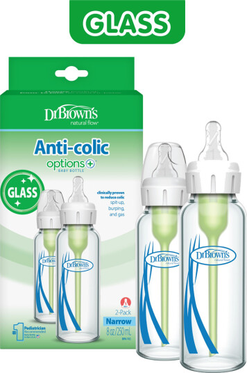 Dr. Brown's Option+ Glassflaske Standard 2 x 250 ml Dr. Brown's Option+ Glassflaske Standard 2 x 250 ml