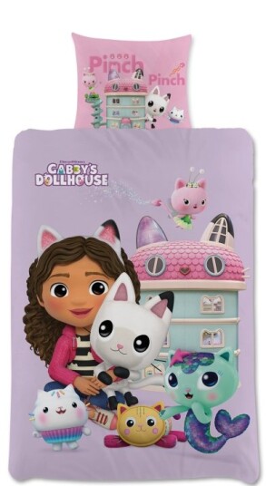 Gabby"s Dollhouse Sengetøy Junior Size Gabby"s Dollhouse GD80002 Gabby"s Dollhouse Sengetøy Junior Size Gabby"s Dollhouse GD80002