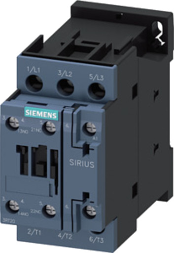 Siemens Contactor.ac3:15kw 1no+1nc ac230v 50hz 3rt2027-1ap00 (4011209789647)