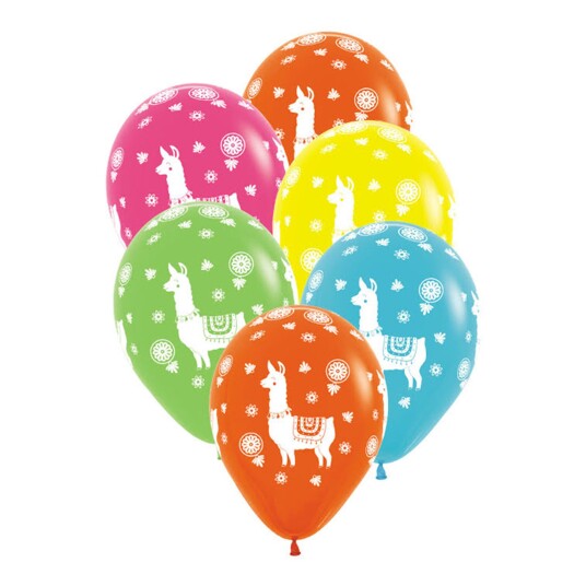 Buttericks Leco AB Ballonger Lama - 6-pakning
