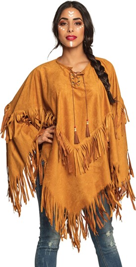 Boland Party Partners Poncho Bohemian One-size 44095