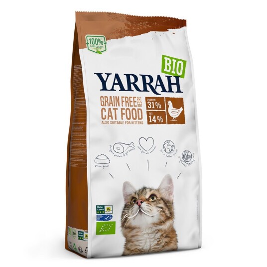 Yarrah Bio Til Spesialpris! Bio-Kylling & Fisk (Kornfritt) 6 kg