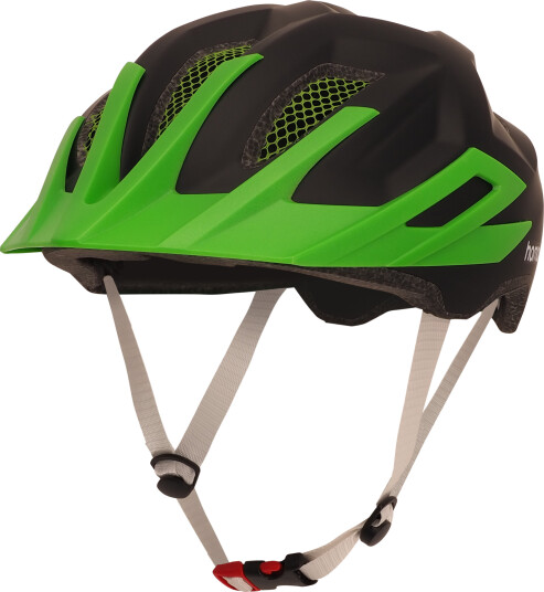 Hamax Halo bikehelmet jr 22 S/M 52 - 57 BLACK/GREEN Hamax Halo bikehelmet jr 22 S/M 52 - 57 BLACK/GREEN