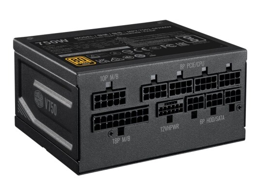 Cooler Master V SFX Gold ATX 3.1 750W strømforsyningsenhet (sort)