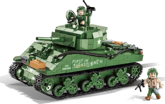 COBI Sherman M4a3e2 Jumbo Cobi Historiske Byggeklosser COBI Sherman M4a3e2 Jumbo Cobi Historiske Byggeklosser