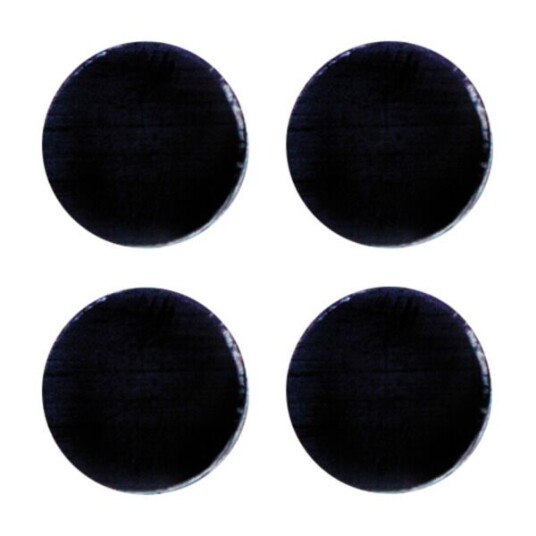 PARK ONE SELVKLEBENDE PUTER 4 PCS, SVART