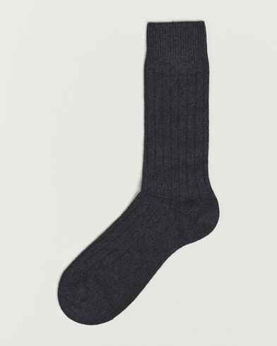 Pantherella Waddington Cashmere Sock Charcoal