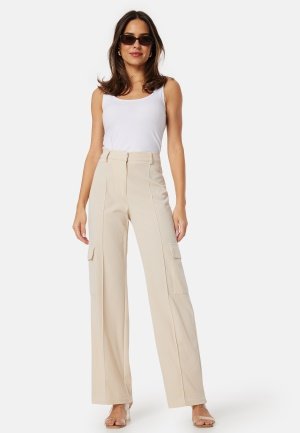 BUBBLEROOM Hilda Cargo Trousers Beige XL BUBBLEROOM Hilda Cargo Trousers Beige XL