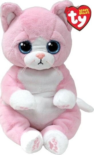 Ty Beanie Bellies Katt Rosa Kosedyr 24 cm Fra 3 år