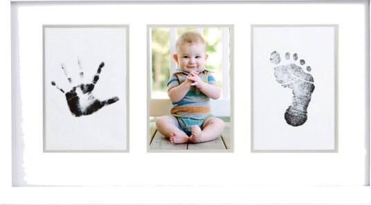 Pearhead Babyprints Fotoramme Hvit