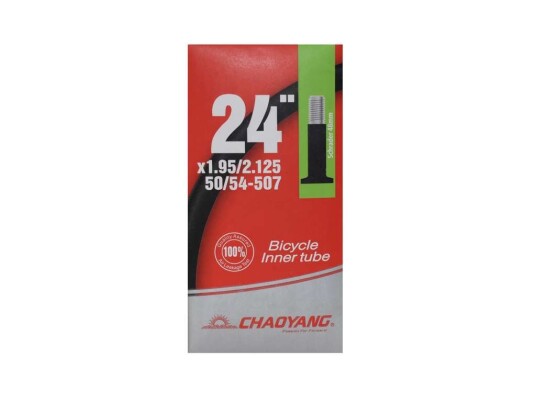 Chaoyang slange 24"x1,95 2,125 autoventil 48mm
