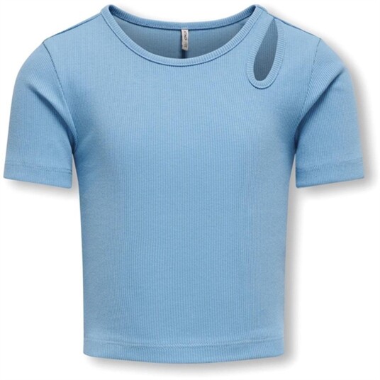 Kids ONLY Blissful Blue Nessa Cut Out Topp Noos 158-164