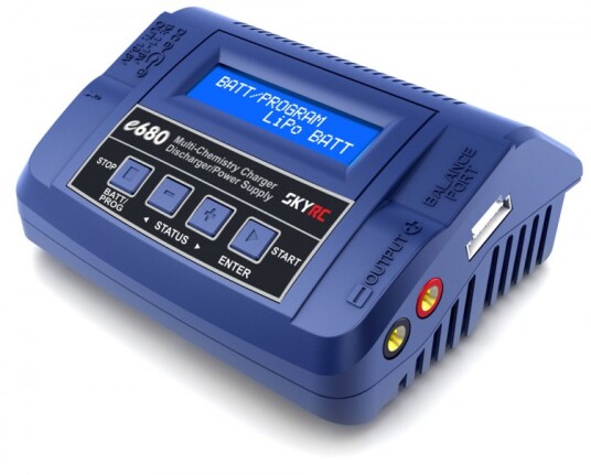 SkyRC e680 Charger LiPo/LiFe/LiHV NiMH 80W 240VAC