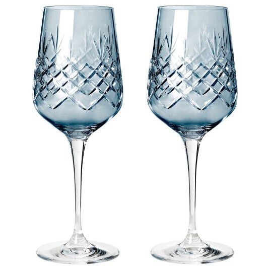 Frederik Bagger Crispy Monsieur Rødvinsglass 2 stk, Sapphire