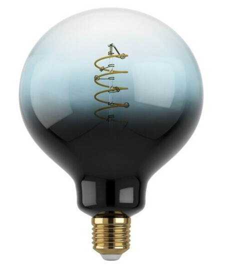 EGLO LED-lyspære LEDE27 Bulb schwarz-blau-transparent E27