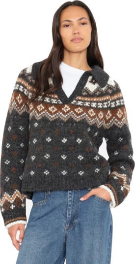 Xirena Whistler sweater S brun dame