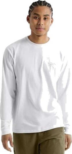 Arc'teryx Men's Kragg SL Cotton Longsleeve Shirt White Light S