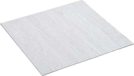 Gulvplanker 5,11 m² 55 pcs PVC Hvit Tre Gulvplanker 5,11 m² 55 pcs PVC Hvit Tre