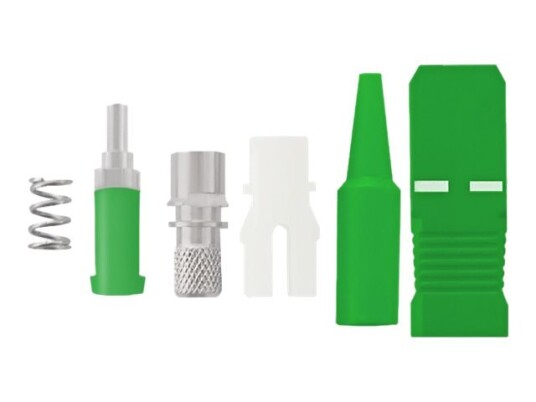 Qoltec - Nettverkkontakt - Sc/Apc-Enkeltmodus (Hann) - Fiberoptisk - 0.9 Mm / 125 Mikroner - G.657.A / G.657.A2