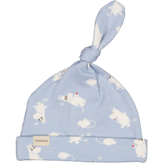 MarMar New Born Modal Smooth Print Blue Moomin Aiki Lue 4 mdr/62
