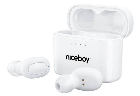 Niceboy HIVE Podsie TWS Høretelefoner Hvid Niceboy HIVE Podsie TWS Høretelefoner Hvid