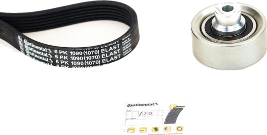 Kileremsett CONTITECH 6PK1090 ELAST K1